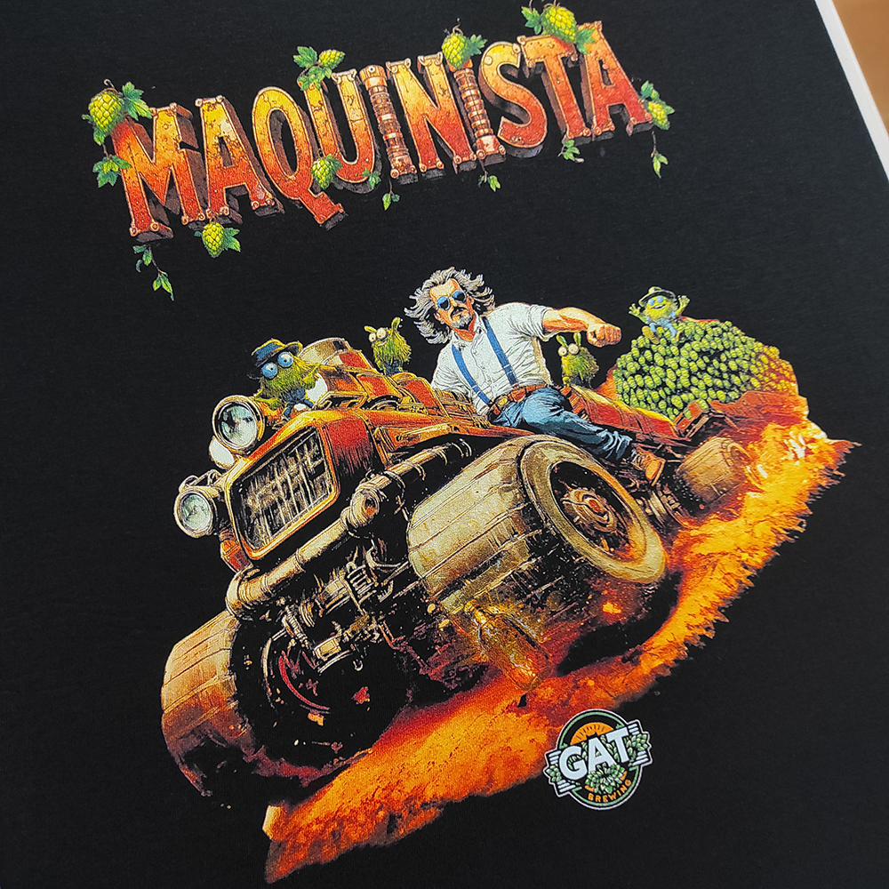 camiseta personalizada maquinista