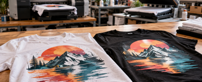 Camisetas personalizadas con impresión DTG y DTF